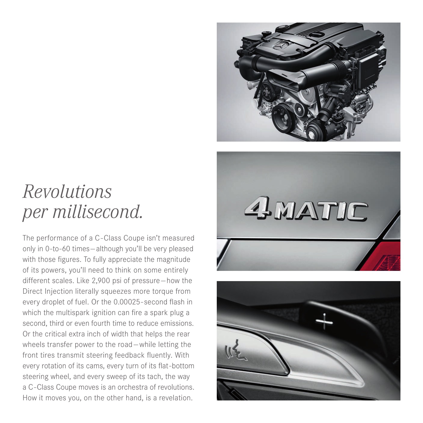2015 Mercedes-Benz C-Class Coupe Brochure Page 3